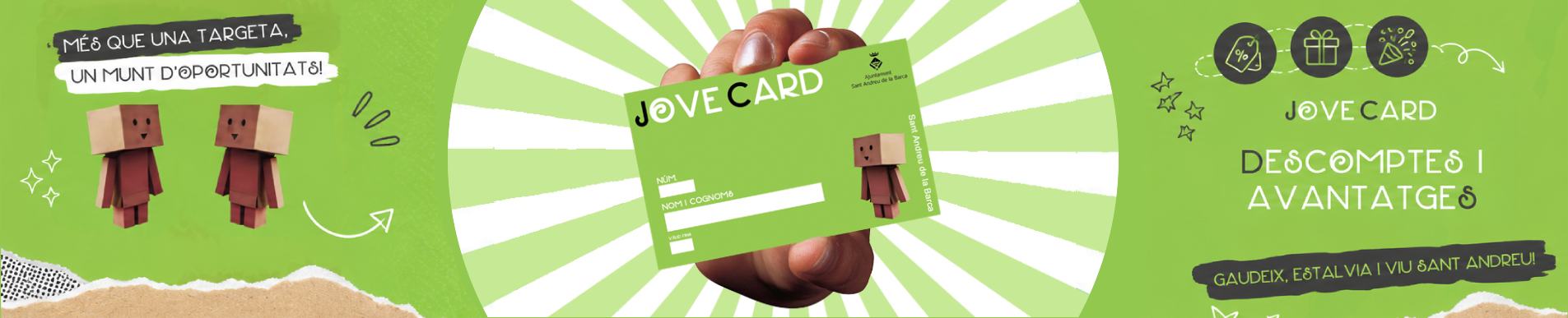 Mostra imatge: JoveCard - Descomptes i Avantatges
